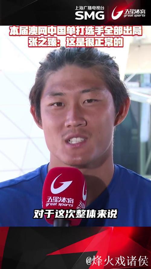 澳网中国11人单打全部出局 张之臻晋级男双32强